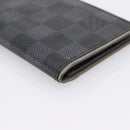 LOUIS VUITTON Damier Grafitte Organizer Dupoch Card Case N63256 LV Auth 194234A-9