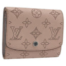 LOUIS VUITTON Mahina Portefeuille Iris Compact Wallet Pink M82757 Auth 194235A-1