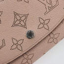 LOUIS VUITTON Mahina Portefeuille Iris Compact Wallet Pink M82757 Auth 194235A-13