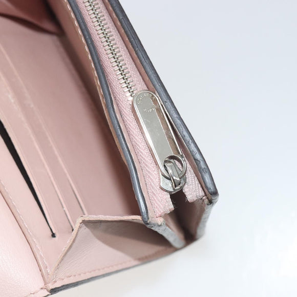 LOUIS VUITTON Mahina Portefeuille Iris Compact Wallet Pink M82757 Auth 194235A