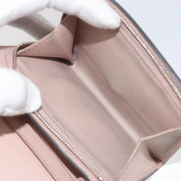 LOUIS VUITTON Mahina Portefeuille Iris Compact Wallet Pink M82757 Auth 194235A