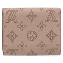 LOUIS VUITTON Mahina Portefeuille Iris Compact Wallet Pink M82757 Auth 194235A-3
