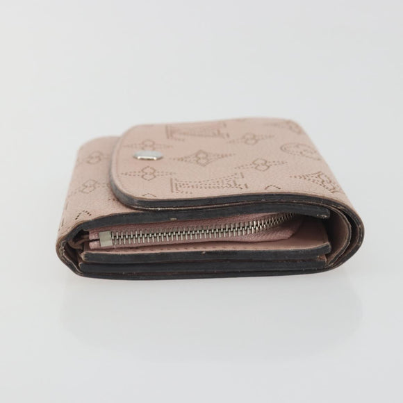LOUIS VUITTON Mahina Portefeuille Iris Compact Wallet Pink M82757 Auth 194235A