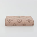 LOUIS VUITTON Mahina Portefeuille Iris Compact Wallet Pink M82757 Auth 194235A-6