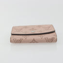 LOUIS VUITTON Mahina Portefeuille Iris Compact Wallet Pink M82757 Auth 194235A-7