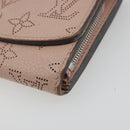 LOUIS VUITTON Mahina Portefeuille Iris Compact Wallet Pink M82757 Auth 194235A-8
