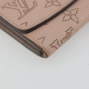 LOUIS VUITTON Mahina Portefeuille Iris Compact Wallet Pink M82757 Auth 194235A-9