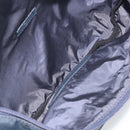 BALENCIAGA Body Bag Canvas Navy Silver Auth 194239-16