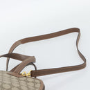 GUCCI GG Supreme Shoulder Bag PVC 2way Beige Gold 000 123 6004 Auth 194241-10
