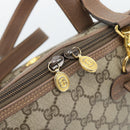 GUCCI GG Supreme Shoulder Bag PVC 2way Beige Gold 000 123 6004 Auth 194241-16