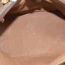 GUCCI GG Supreme Shoulder Bag PVC 2way Beige Gold 000 123 6004 Auth 194241-18