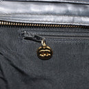 CHANEL Matelasse Tote Bag Patent Leather Black Gold CC Auth 194245-22