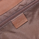 GUCCI GG Canvas Shoulder Bag Beige Gold 92736 Auth 194249V-16