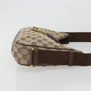GUCCI GG Canvas Shoulder Bag Beige Gold 92736 Auth 194249V-4