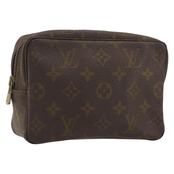 LOUIS VUITTON Monogram Trousse Toilette 18 Pouch M47526 LV Auth 194251