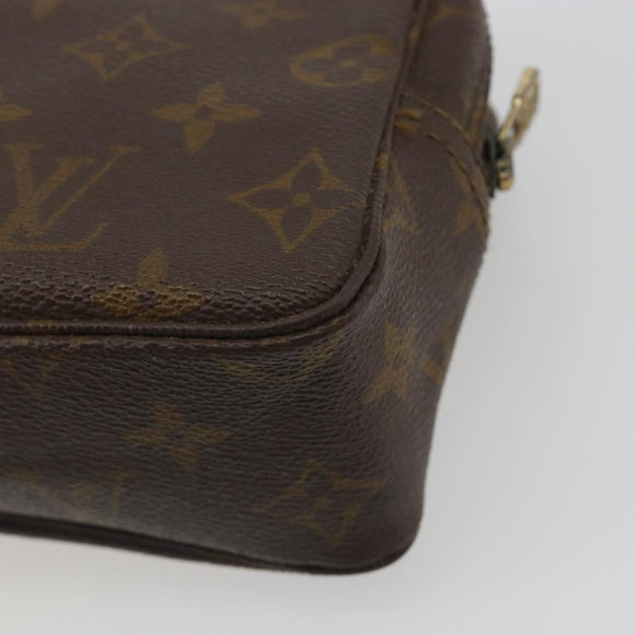 LOUIS VUITTON Monogram Trousse Toilette 18 Pouch M47526 LV Auth 194251
