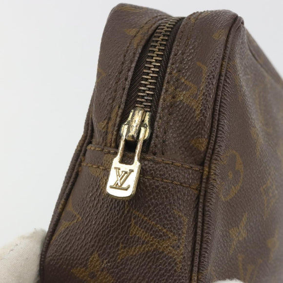 LOUIS VUITTON Monogram Trousse Toilette 18 Pouch M47526 LV Auth 194251