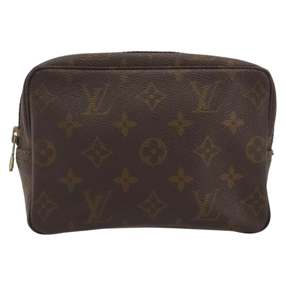 LOUIS VUITTON Monogram Trousse Toilette 18 Pouch M47526 LV Auth 194251