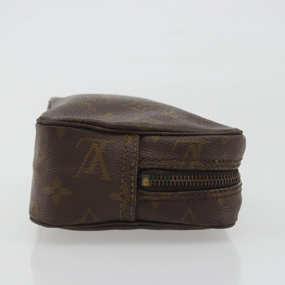 LOUIS VUITTON Monogram Trousse Toilette 18 Pouch M47526 LV Auth 194251