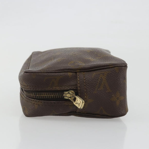LOUIS VUITTON Monogram Trousse Toilette 18 Pouch M47526 LV Auth 194251