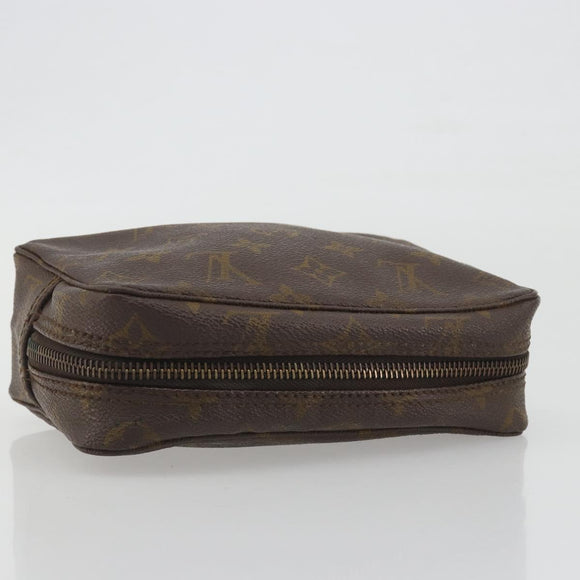 LOUIS VUITTON Monogram Trousse Toilette 18 Pouch M47526 LV Auth 194251