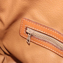 CELINE Macadam Canvas Shoulder Bag PVC Leather Brown Gold Auth 194254A-23