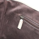 GUCCI GG Canvas Hand Bag Beige Silver 113019 Auth 194256-19