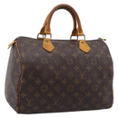 LOUIS VUITTON Monogram Speedy 30 Hand Bag M41526 LV Auth 194257-1