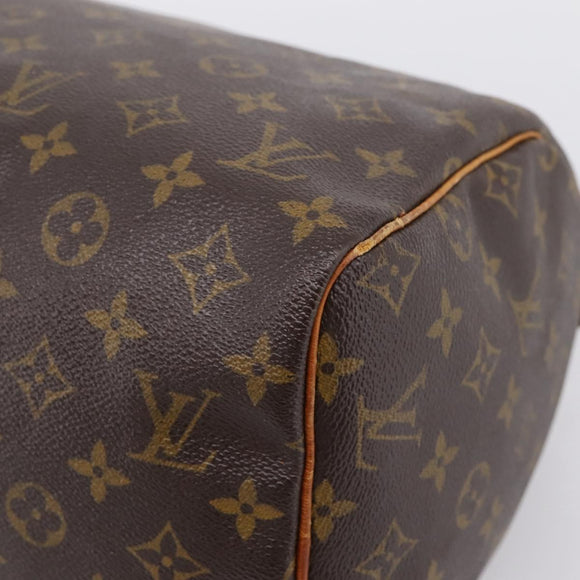 LOUIS VUITTON Monogram Speedy 30 Hand Bag M41526 LV Auth 194257