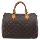 LOUIS VUITTON Monogram Speedy 30 Hand Bag M41526 LV Auth 194257-2