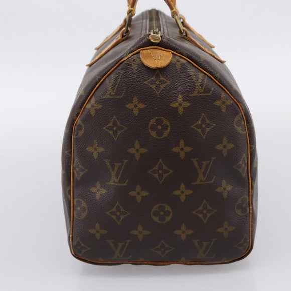 LOUIS VUITTON Monogram Speedy 30 Hand Bag M41526 LV Auth 194257