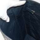 Christian Dior Trotter Canvas Tote Bag Navy Silver Auth 194263-20