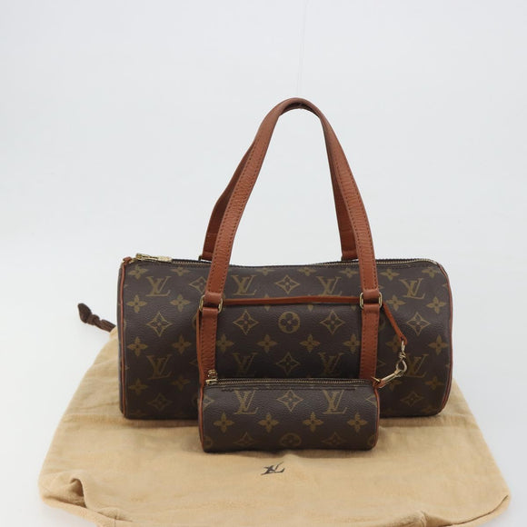 LOUIS VUITTON Monogram Papillon 30 Hand Bag M51385 LV Auth 194265V