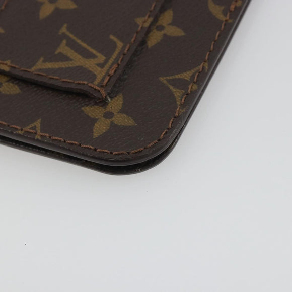 LOUIS VUITTON Monogram Ceinture Pochette Waist Bag M6933U LV Auth 194266A