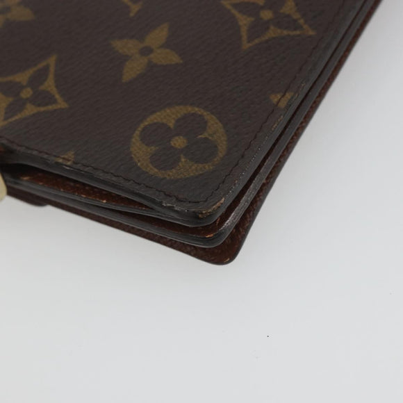 LOUIS VUITTON Monogram Portefeuille Accordion Long Wallet M58008 LV Auth 194269A