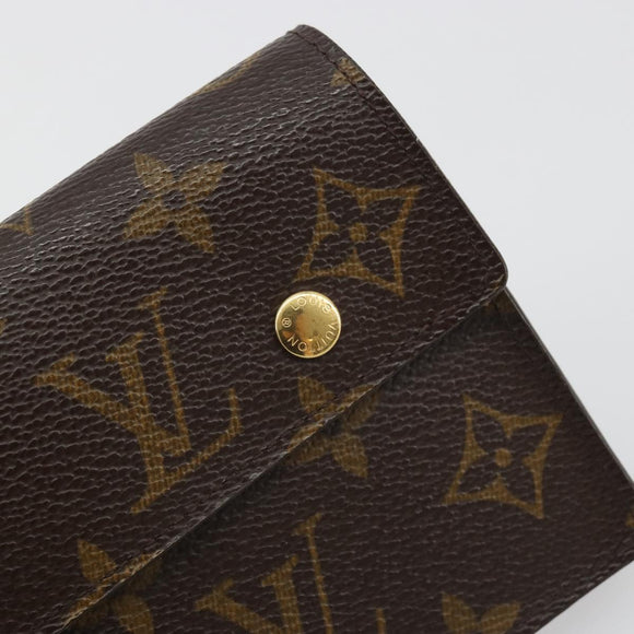 LOUIS VUITTON Monogram Portefeuille Accordion Long Wallet M58008 LV Auth 194269A