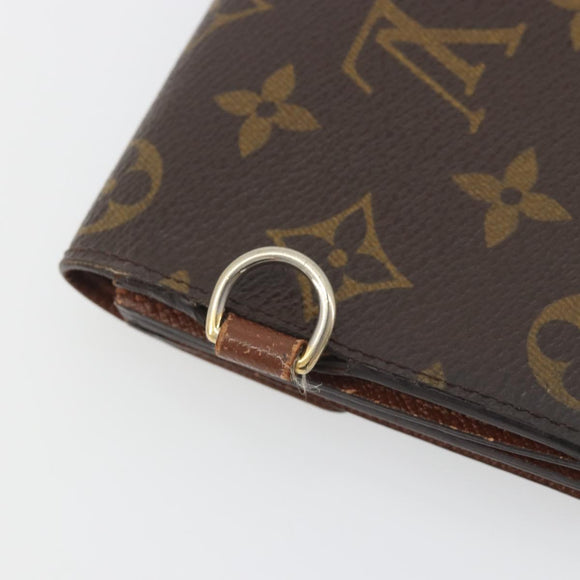 LOUIS VUITTON Monogram Portefeuille Accordion Long Wallet M58008 LV Auth 194269A