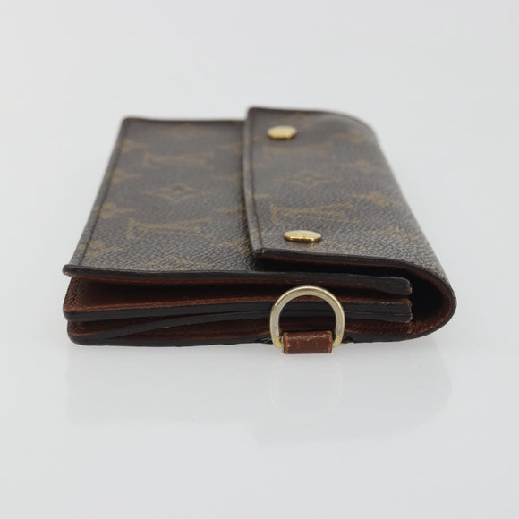 LOUIS VUITTON Monogram Portefeuille Accordion Long Wallet M58008 LV Auth 194269A