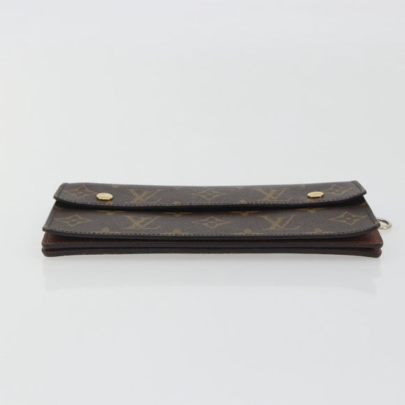 LOUIS VUITTON Monogram Portefeuille Accordion Long Wallet M58008 LV Auth 194269A