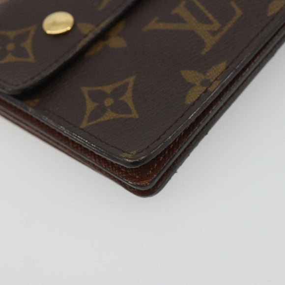 LOUIS VUITTON Monogram Portefeuille Accordion Long Wallet M58008 LV Auth 194269A