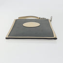 GUCCI GG Emboss Clutch Bag Canvas Gray Silver 625598 525040 Auth 194270A-4