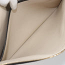 Valextra Clutch Bag Leather Black Gold Auth 194271A-11