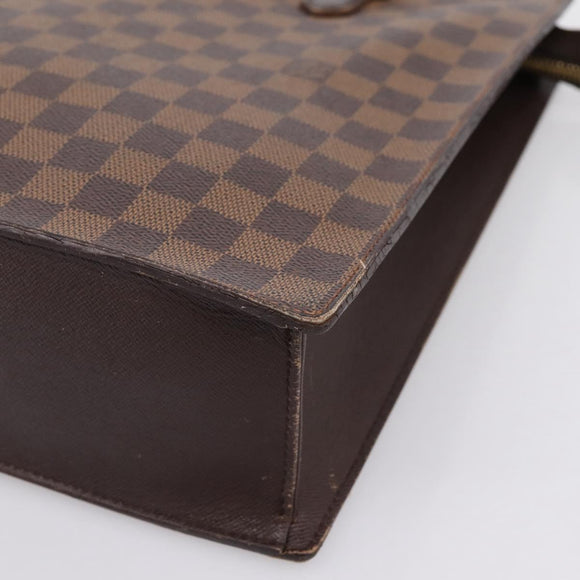 LOUIS VUITTON Damier Ebene Venice PM Hand Bag N51145 LV Auth 194274