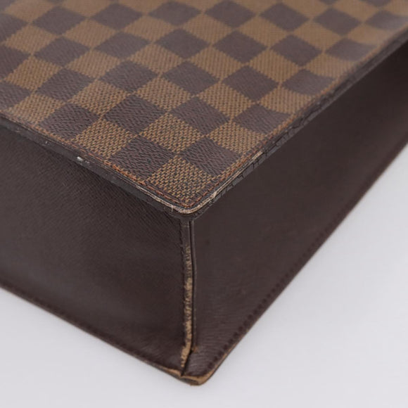 LOUIS VUITTON Damier Ebene Venice PM Hand Bag N51145 LV Auth 194274