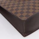 LOUIS VUITTON Damier Ebene Venice PM Hand Bag N51145 LV Auth 194274-16