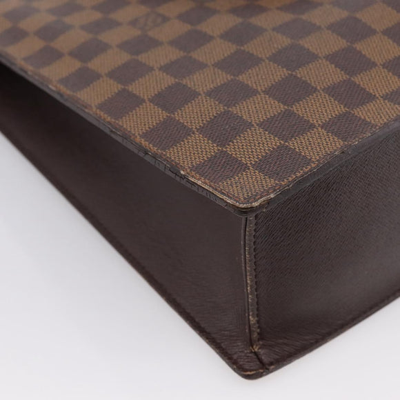 LOUIS VUITTON Damier Ebene Venice PM Hand Bag N51145 LV Auth 194274