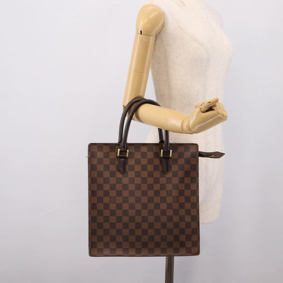 LOUIS VUITTON Damier Ebene Venice PM Hand Bag N51145 LV Auth 194274