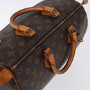 LOUIS VUITTON Monogram Speedy 35 Hand Bag M41524 LV Auth 194276V-6
