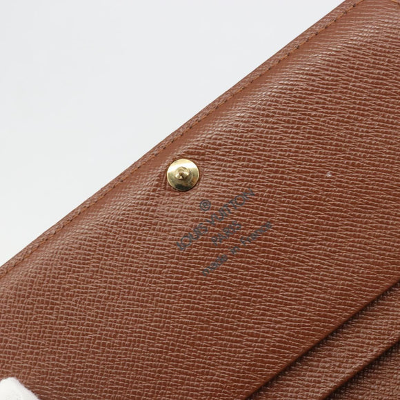 LOUIS VUITTON Monogram Portefeuille Tresor Bifold Wallet M61736 LV Auth 194277A