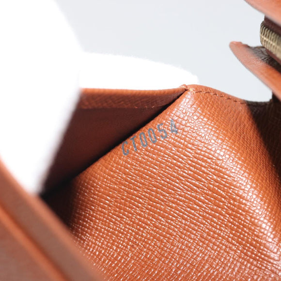 LOUIS VUITTON Monogram Portefeuille Tresor Bifold Wallet M61736 LV Auth 194277A